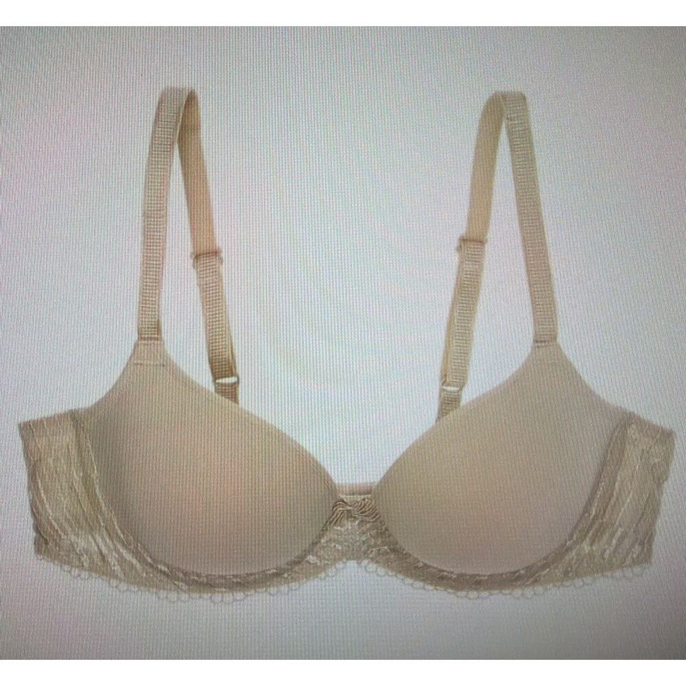 Wacoal Women's 36C La Femme Contour Underwire T-Shirt Bra 853117 Beige - Picture 2 of 16